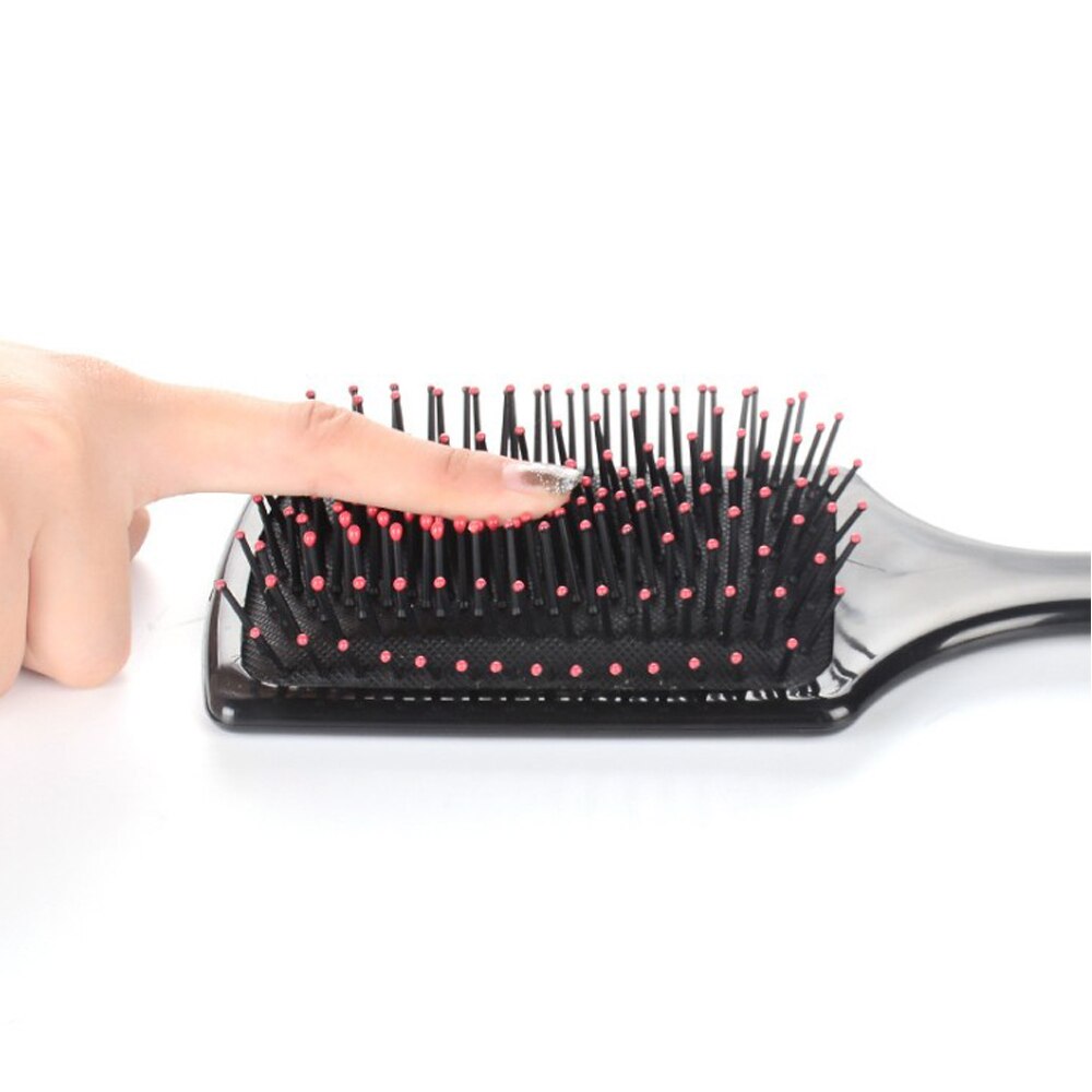 Peine de masaje de paleta grande, cepillo para el pelo con cojín, peine mágico para mujeres, salón de peluquería, cabeza de desenredar, SPA 1 unidad