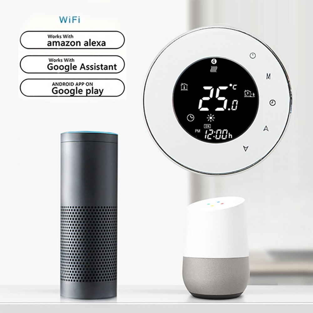 WIFI Thermostat Heating Wall Thermostat Intelligent Temperature Control Digital WIFI Intelligent Temperature Controller Home