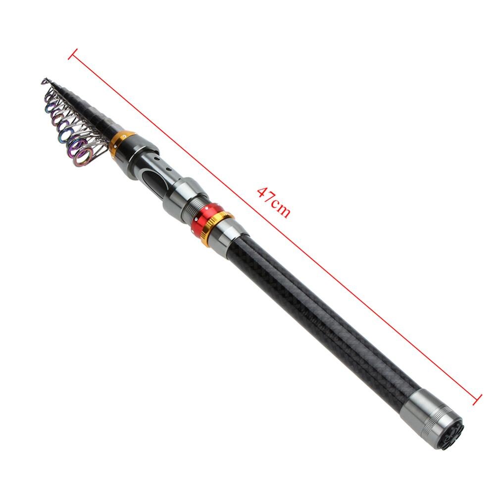 1.8-3.0M High Carbon Portable Telescopic Fishing Rod Carp Fishing Fishing Tackle