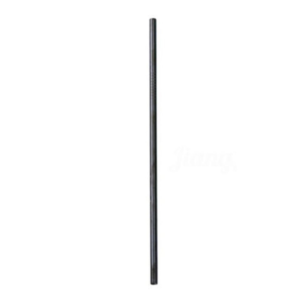 Paille en métal réutilisable, paille en acier inoxydable, pailles en plastique, tubes à boire, longue paille de boisson, pailles noires en métal: 5