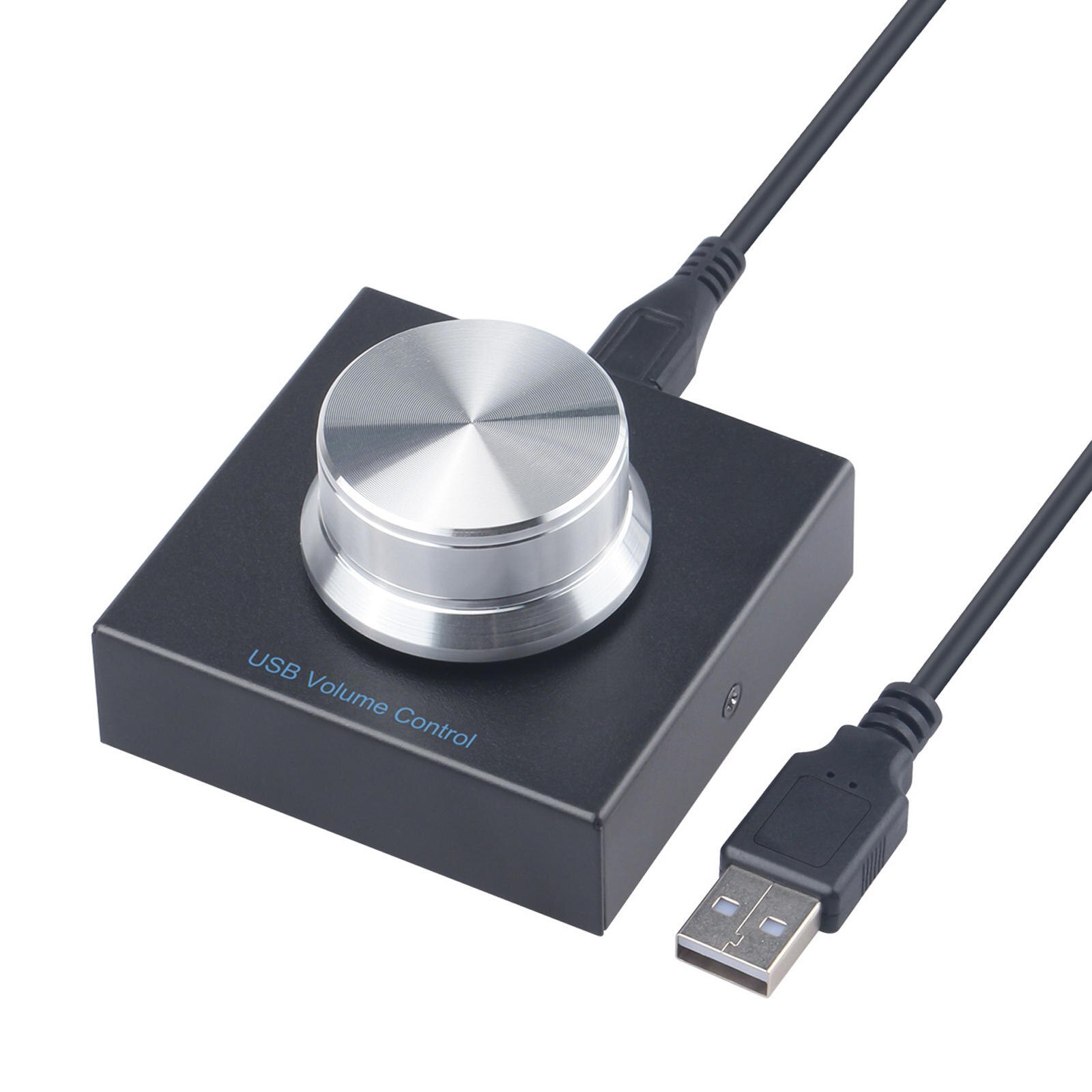 Usb Volume Control, Lossless Pc Computer Speaker Volume Controller Knob, Adjuster Digital Control With One Key Mute Functi