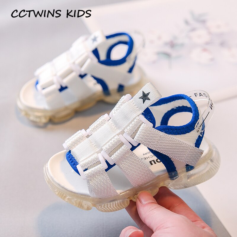 Zapatos para niños , zapatos casuales de verano para niños, sandalias de playa de para niños pequeños, blanca suave plana 8695370