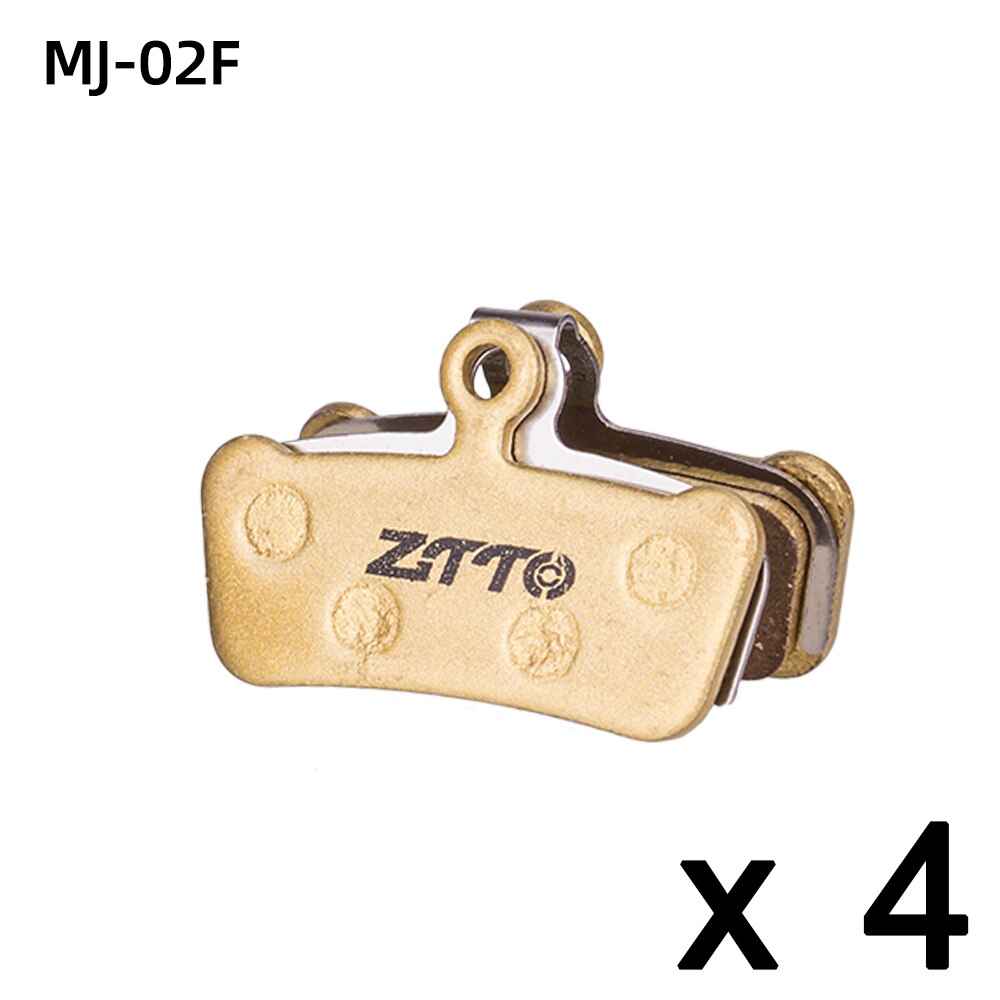 ZTTO 4 paires de plaquettes de frein de vélo entièrement en métal vtt pour MT200 M8000 M785 G03TI G04TI Code de guidage DB1 BB5 CR MT2 MT4 R1 frein à disque de vélo: Bleu