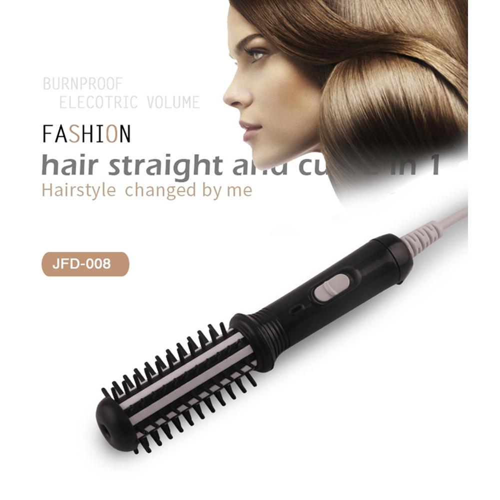 Double Use Dry Wet Hair Styler Curling Irons Dryers Travel Brush Hairdressing Tools Small Power for Salon U.S. Regulations