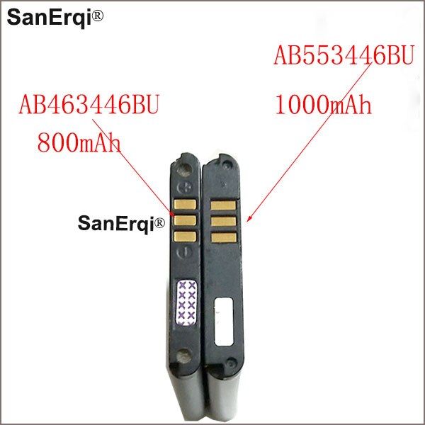 1000mAh AB553446BU for Samsung B2100 C3300 Xplorer B100 SCH-B619 C3300K C5212 Duos C5212i C5130 1000mAh Battery