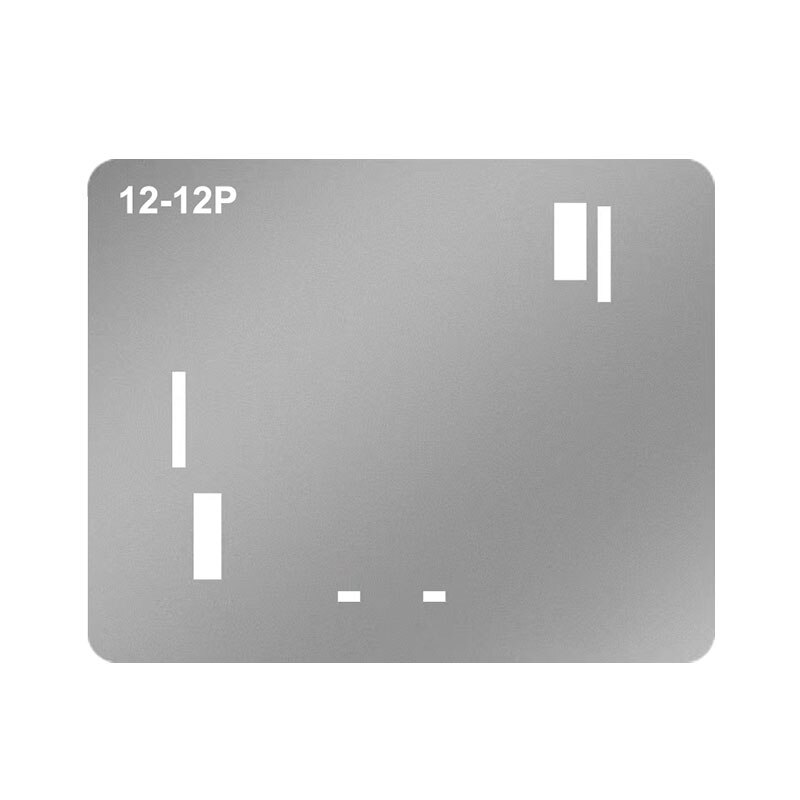 Screen protector stencil for iphone 11/11P/11PM/12/12P/12MINI/12PM/13/13MINI/13P/13PM Replacing LCD IC soldering heat shield: 12 12P