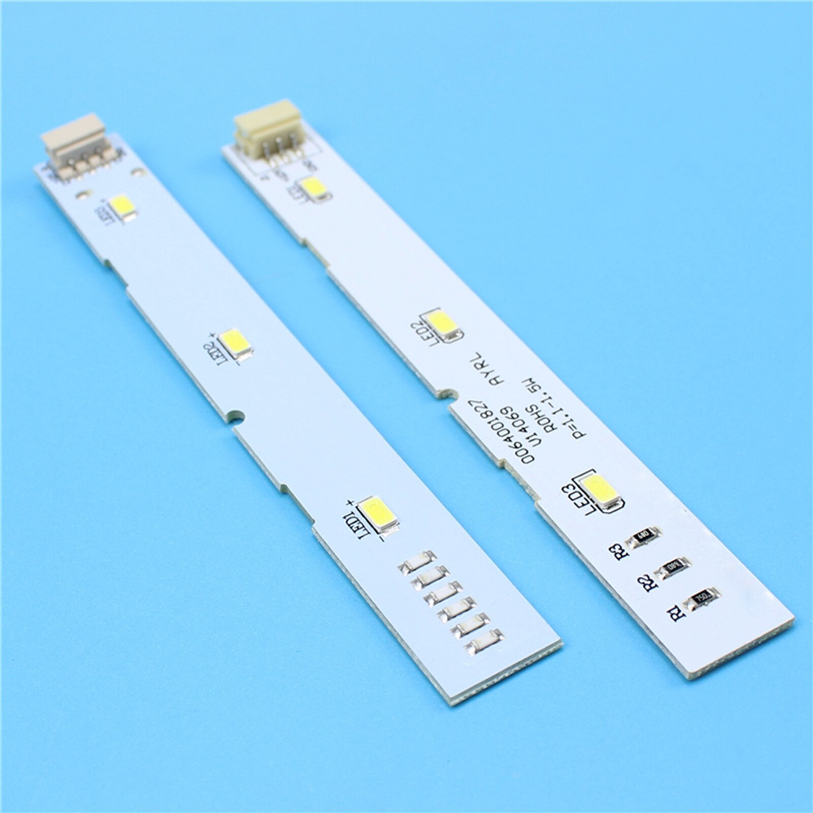 1Pcs Fridge LED Backlight strip lamp For Haier BCD-575WDBI 0064001827 Front-door Refrigerator freezer LED Lamp Bar Accessories