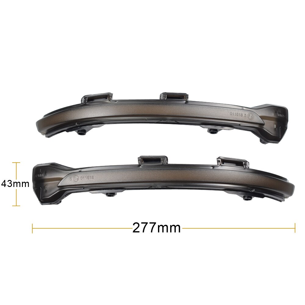 Intermitente dinámico LED para espejo retrovisor, luz secuencial para VW Golf 7 VII MK7.5 JETTA MK7 Touran