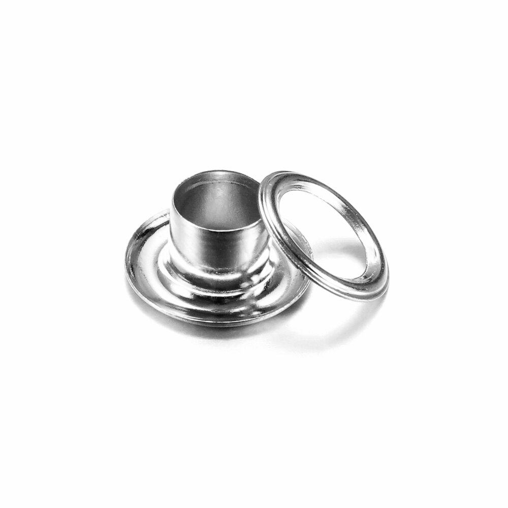 50Pcs Hole 5mm Metal Eyelets With Grommets For Leathercraft DIY Scrapbooking Shoes Belt Cap Bag Tags Clothes Accessories
