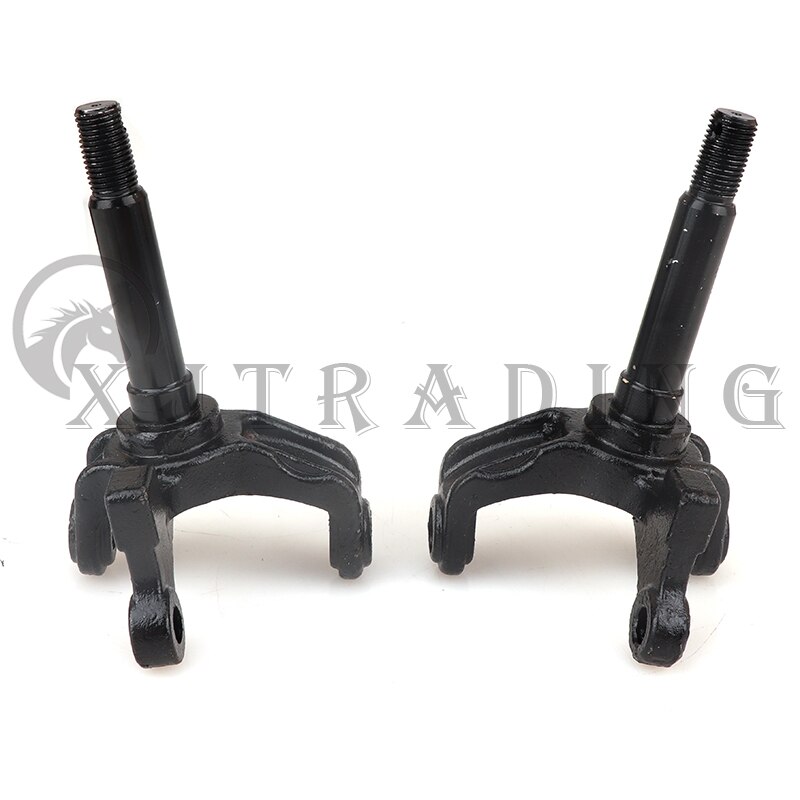1 Paar 17Mm Steering Strut Knuckle Spindel Fit Voor Drum Brake Hub Van Atv 110cc 125cc 200cc 150cc Gaan kart Buggy Utv Fietsonderdelen