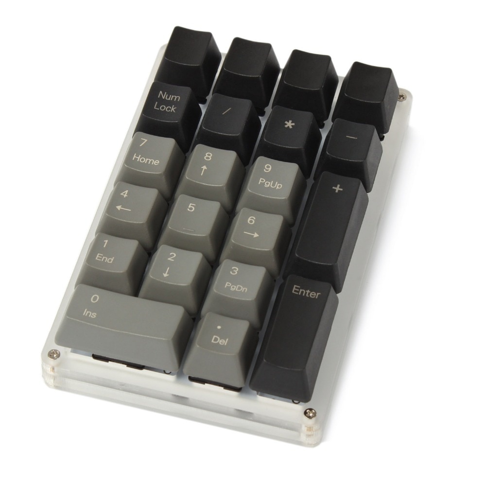 21 Key YMDK Side-printed Blank Top-printed Thick PBT ABS Keycap For MX Switches Mechanical Keyboard Numpad (ONLY KEYCAP)