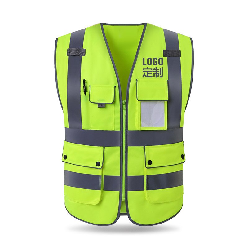 Veiligheid beschermende jas voor bouw van reflecterende vest bouw voertuig verkeer road administration fluorescerende kleding