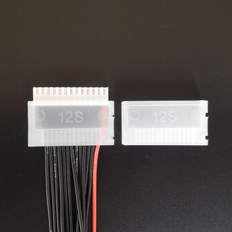 JST-XH 12S Lipo Battery Balance Charger Cable Connector Plug Wire with JST-XH 12S AB clip JST-XH head protection