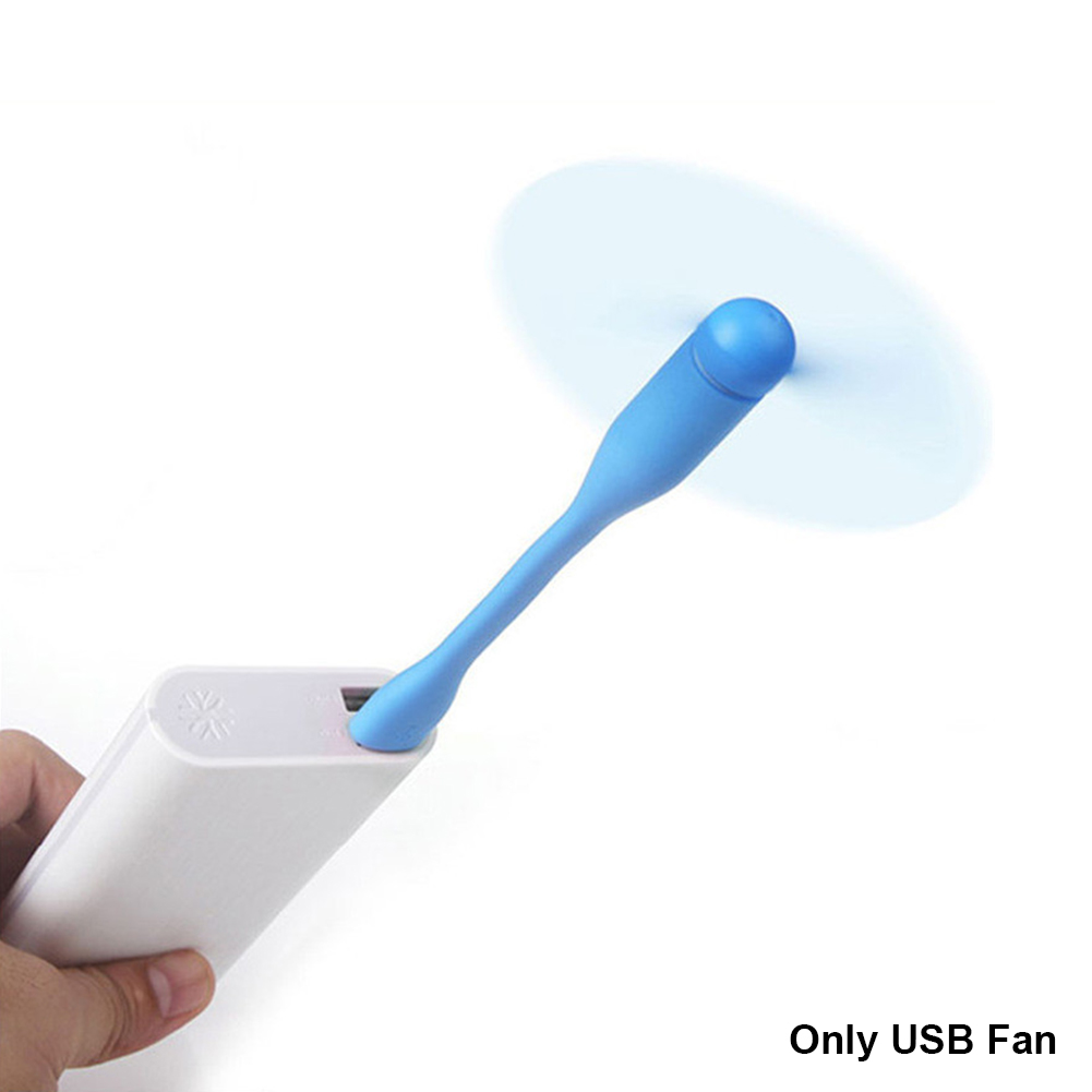 Powerful Mini Portable For Computer Notebook Flexible Office Ultra Silent Gadgets Power Bank Summer USB Fan Pocket Travel