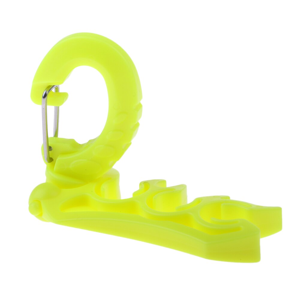 Soporte de Clip de manguera BC para buceo, Snorkel, para 3 mangueras/regulador/calibre