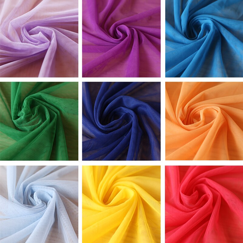 Verschlüsselung Weiche Blick Tuch Moskito Netze Kleid Material Sommer Kleidung Gittergewebe Spitze Stoff