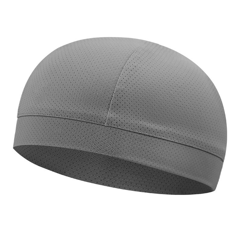 Ijs Zijde Schedel Cap Outdoor Winddicht Zon Proof Quick Dry Fietsen Cap Soft Comfort Vlekken Hoed Voor Vissen Running PSEN999: dark gray