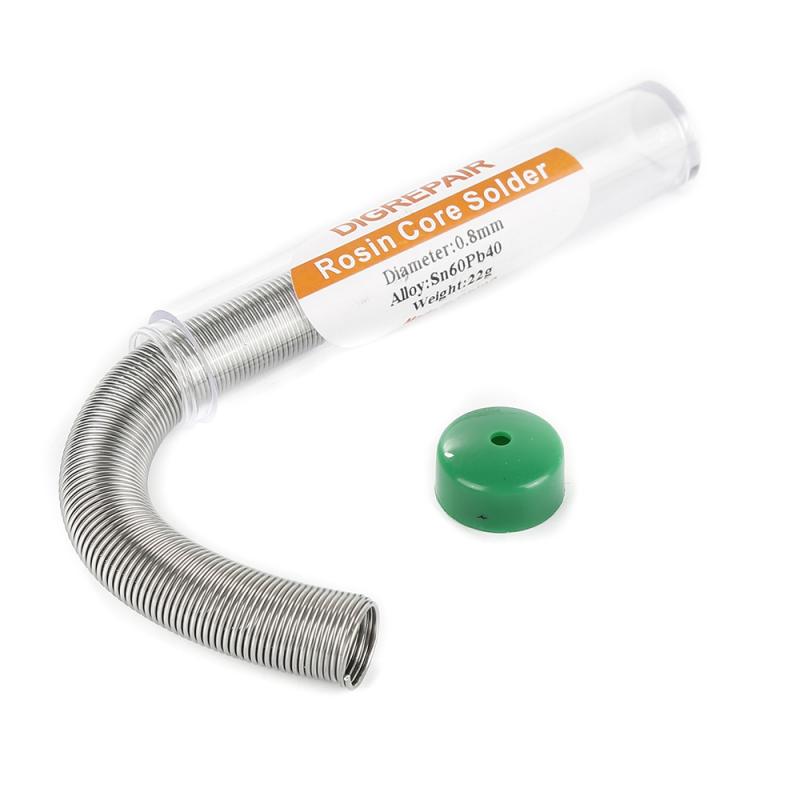 Pluma de hilo de estaño portátil de 0,6/0,8/1 MM alambre de soldar plateado para herramientas de reparación de instrumentos de teléfono móvil herramienta de alambre de soldadura de estaño