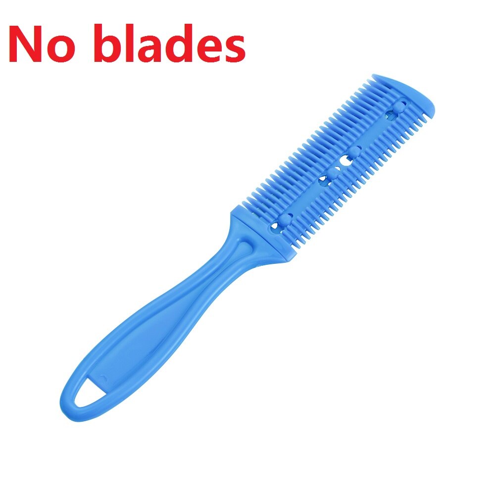 Pro Barber Hair Razor Comb Scissor Tools Bangs Brush Hairdressing Trimmers Hair Shaving Blades Cutting Thinning Beauty Styling: No Blades