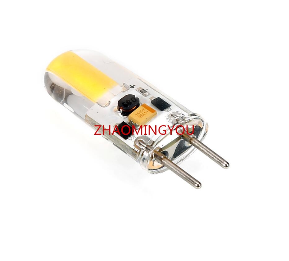 DIMMABLE GY6.35 LED Lamps 5W AC/DC 12V Corn Light Bulb Droplight Chandelier 1505 G6.35 COB Led Bombillas White/Warm white Lamp