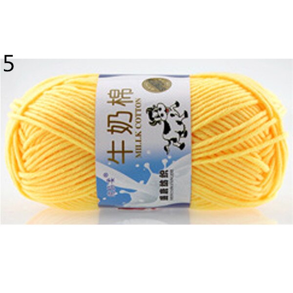 Warm DIY Milk Cotton Yarn Baby Wool Yarn for Knitting Children Hand Knitted Yarn Knit Blanket Crochet Yarn: 5