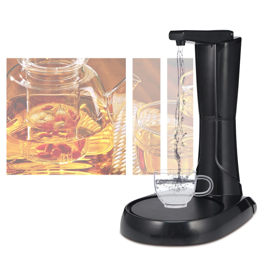 2 in 1 Wireless Portable Dispenser Electric Drinking Water Pump USB Charge Kitchen Drinking Bottle Switch Smart Timed Pumping