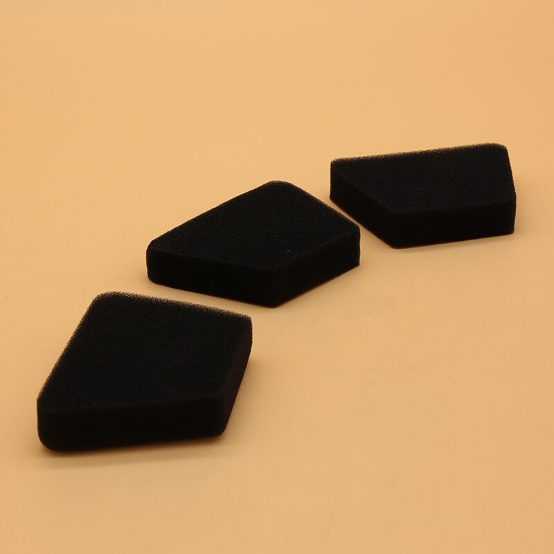 3 stk luftfilter passer til partner 350 351 benzin motorsav reservedele