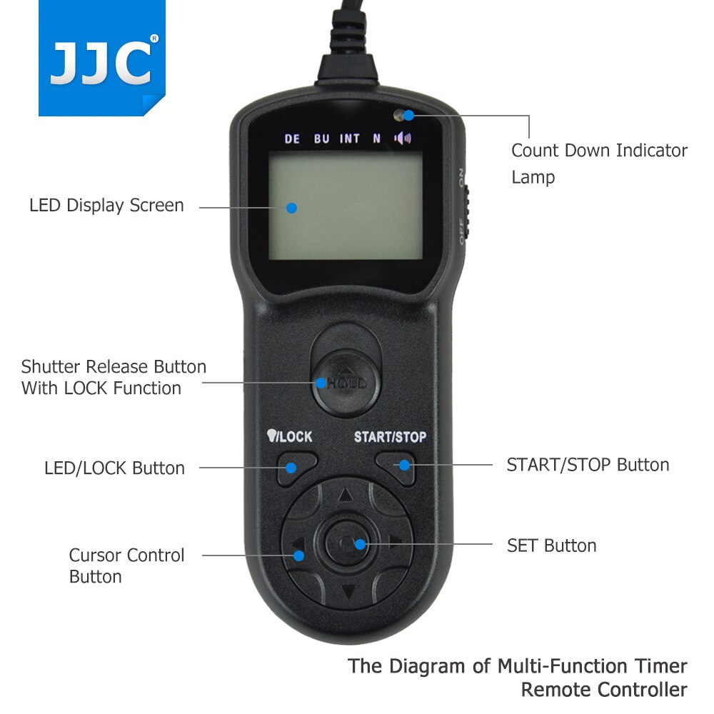 JJC – cordon de déclenchement de la télécommande pour appareil photo, pour Sony A7III A6500 A6300 A6000 A7R II RX100IV HX90 HX90V RX1R II