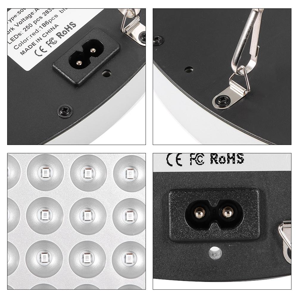 85-265V 50W LED Groeilicht Indoor Planten Licht Volledige Spectrum Ronde Plant Grow Lamp Voor Greenhouse