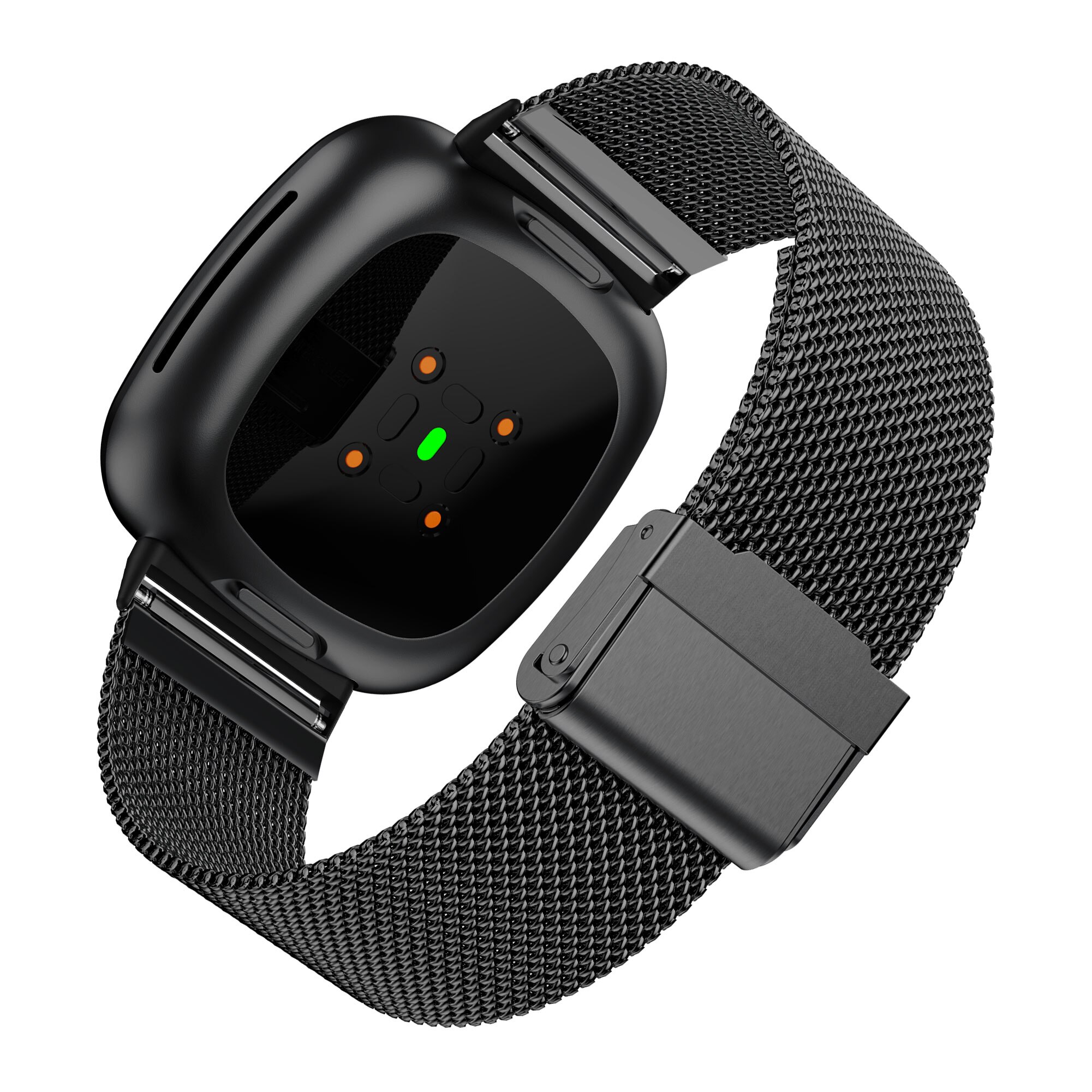 Voor Fitbit Versa 3 Rvs Metalen Fitbit Versa Bands Milanese Loop Voor Fitbit Sense /Fitbi Versa3 Smart Horloge accessoires