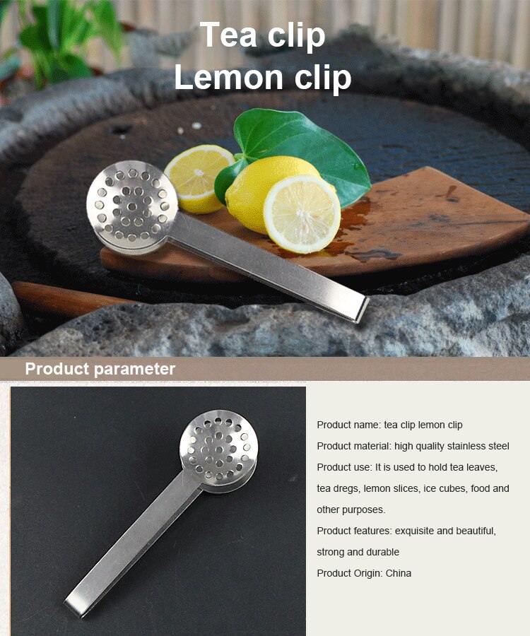Knijp Theezakje Keuken Gadgets Rvs Thee Clip Lemon Clip Thee Clip Multifunctionele Suiker Clip