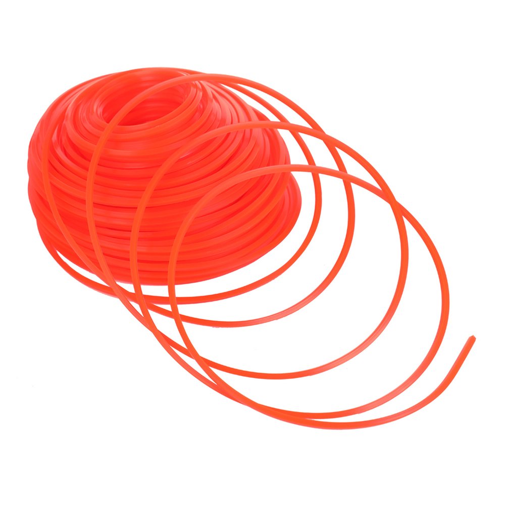 2.4mm/3.0mm trimmer line trimmer buskrydder snor line lang rulle firkantet græstov line til plæneklipper trimmer