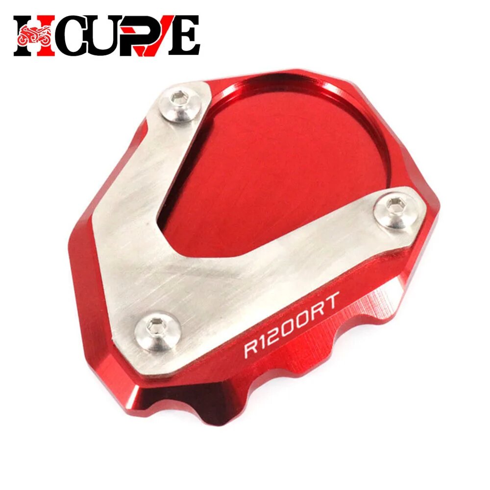 Motorcycle CNC Kickstand Foot Side Stand Extension Pad Support Plate Enlarge Stand For R1200RT R1200 RT R 1200RT 2004