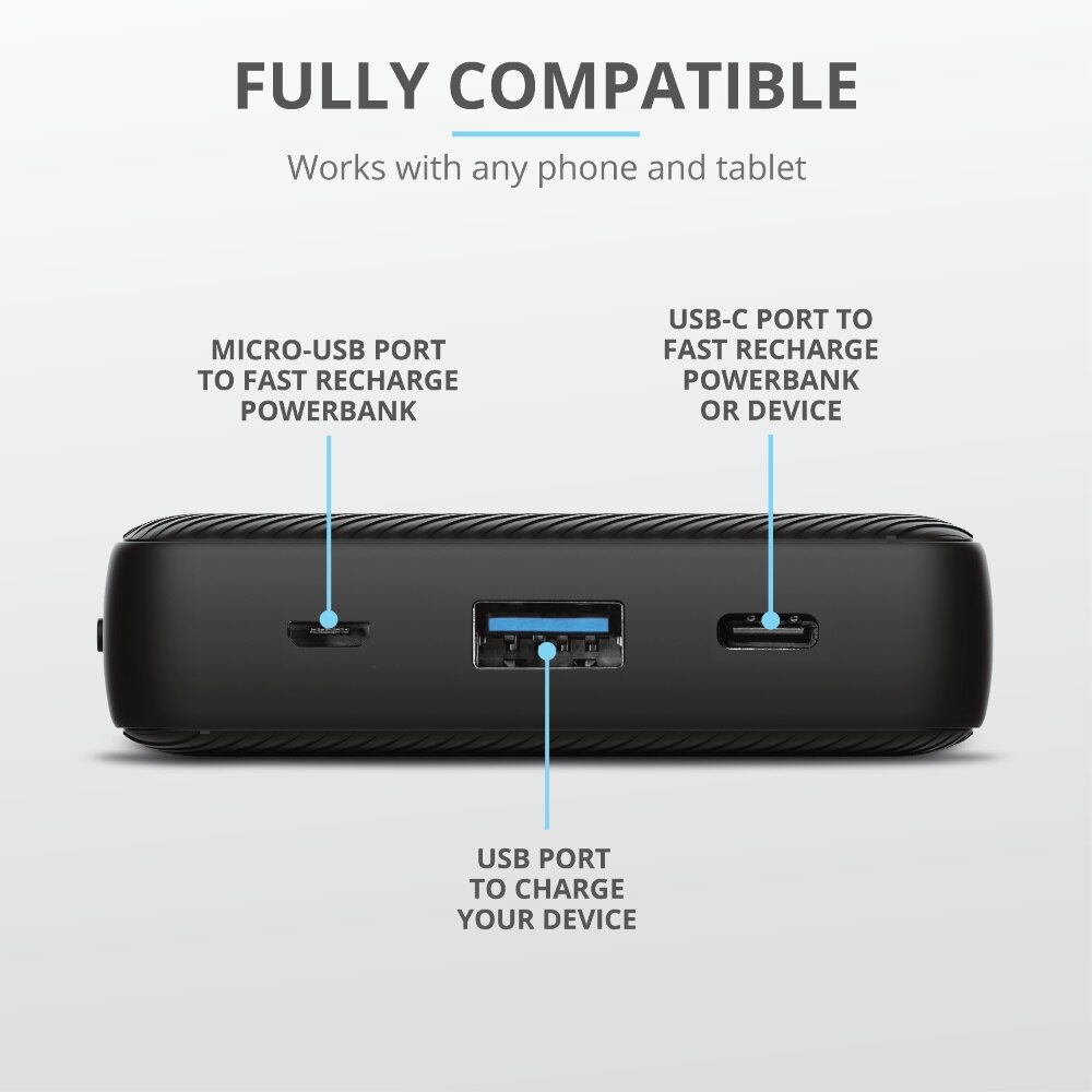 Vertrauen 23565 Primo kabellos Energie 20,000 mAh
