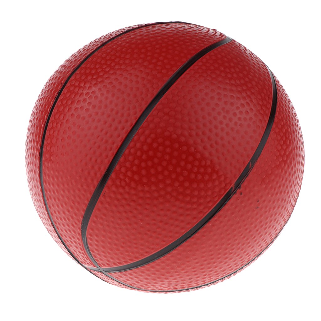 Mini Red Basketball Outdoor Sports Ball 6 Inches Diameter, Children Baby Toddlers Play Toy