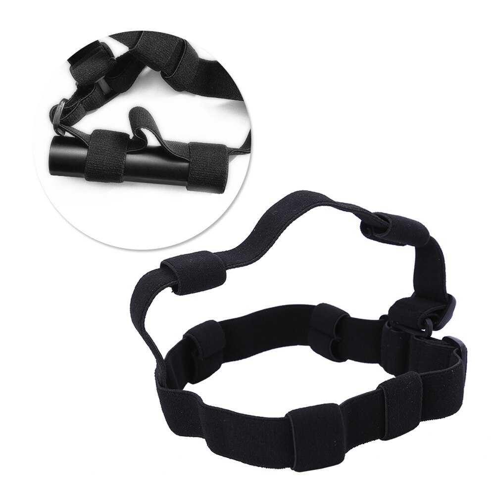 Taschenlampe Kopf Band Gurt Einstellbare Nylon Seite frontal Kopfband für LED Taschenlampe zu Scheinwerfer Kopf Licht Gummiband