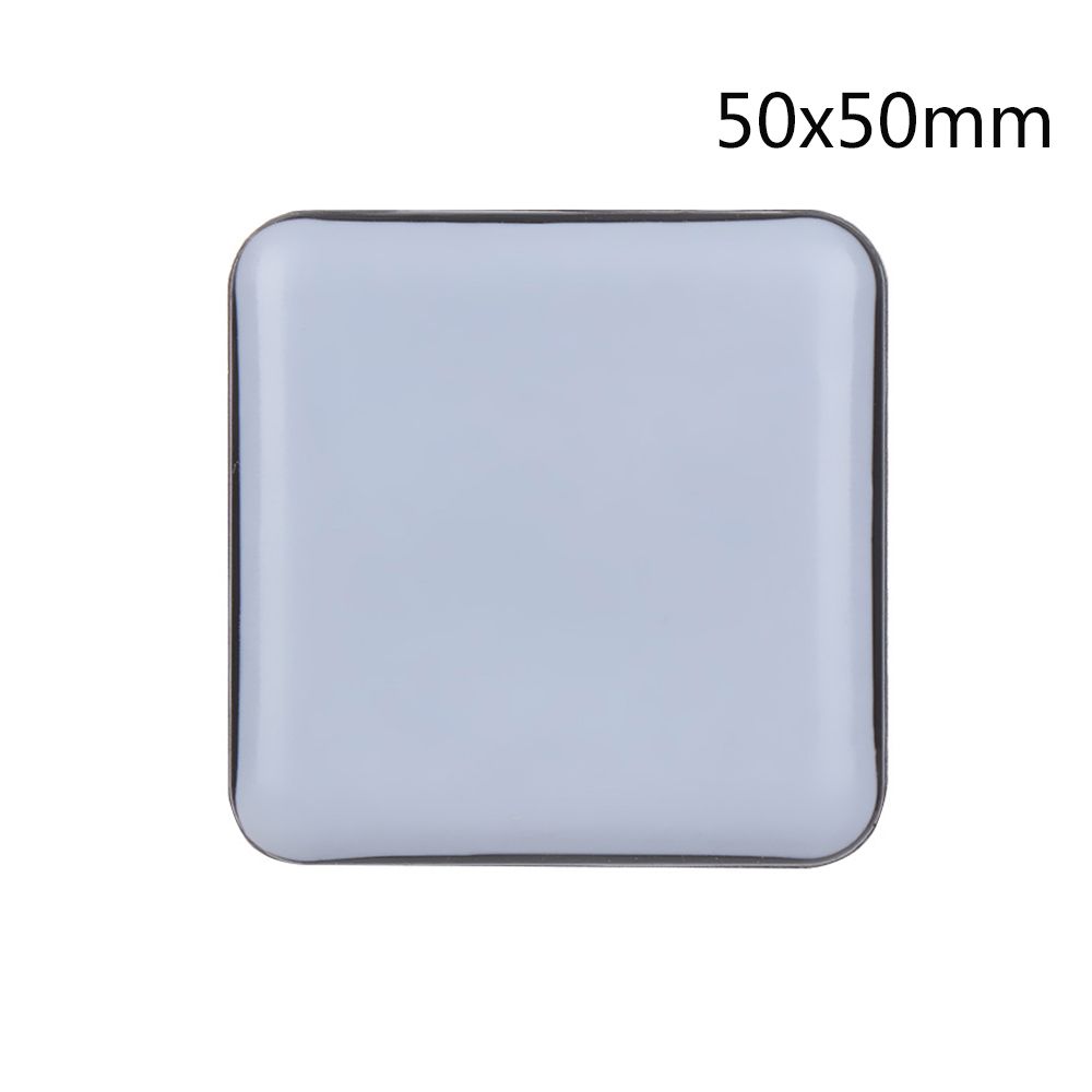 4pcs/SET Furniture Table Slider Pad Floor Protector Moving Anti-abrasion Floor Mat Easy Move Self-Adhesive Furniture Feet Pads: 50x50mm