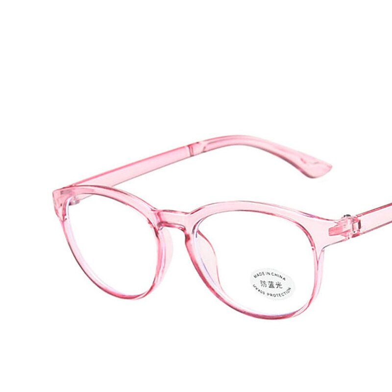 ZUIDID Blue Light Blocking Kids Glasses Spectacles Anti Eyestrain Decorative Eyewear Child Girl Optical Lens Round Eyeglass Boys: C4 Purple