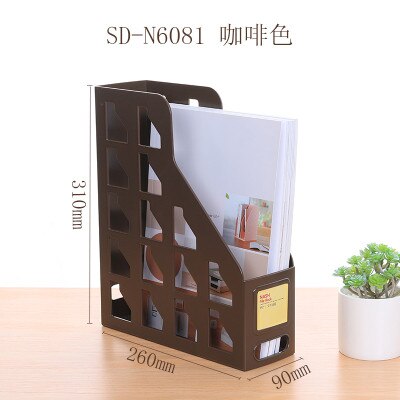Plastic Book Holder Shelf Mesh File Holder Document Rack Letter Magazine Paper Tray Desk Organizer Stationery School Supplies: G