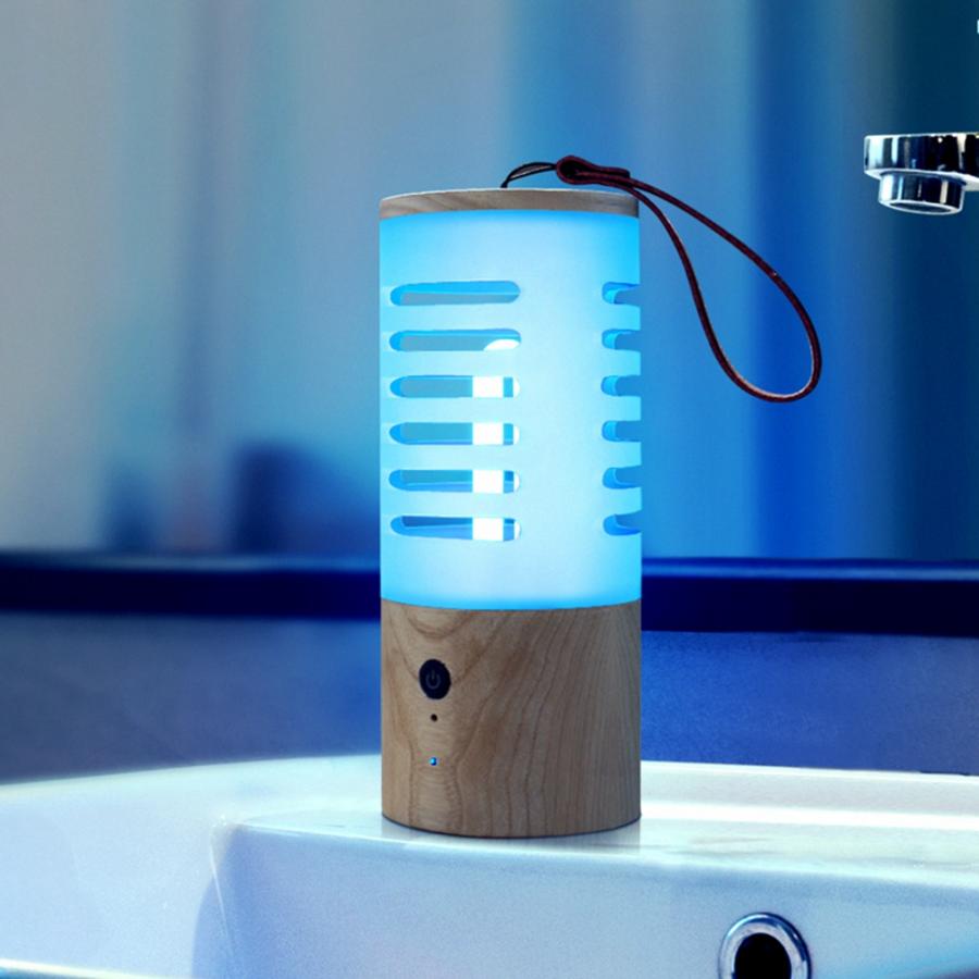 UV sterilisator Haushalt Auto Mini Tragbare Uv Lampe USB Aufladbare UV Ozon sterilisator 360-grad entfernung von milben