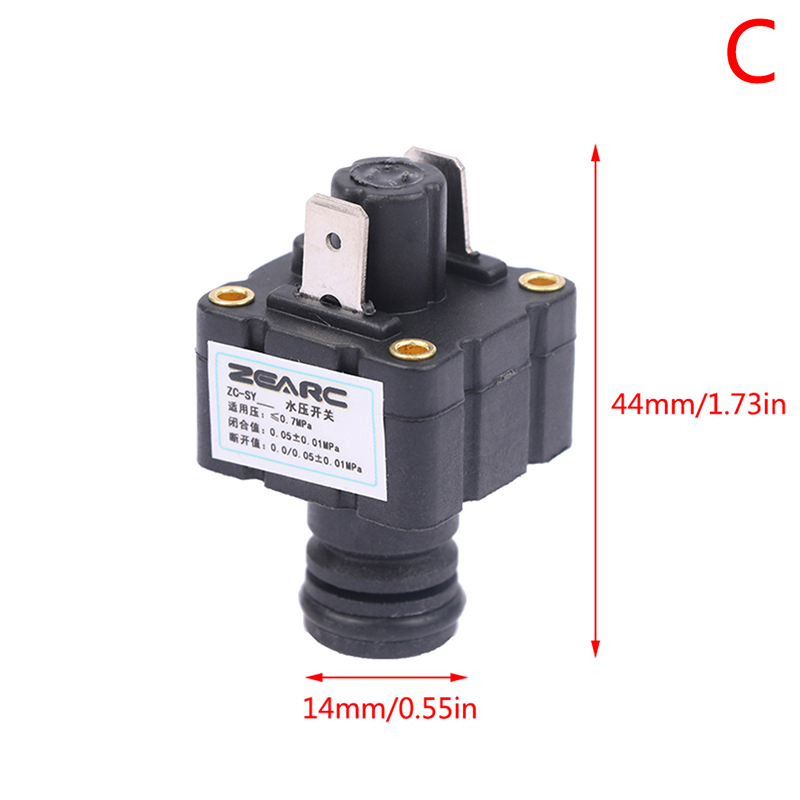 Gaswanddrukmeter Waterdrukschakelaar Elektronische Druksensor Algemene Onderhoudsaccessoires: Kastanjebruin