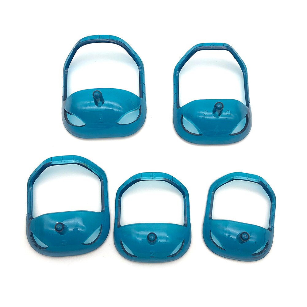 Newly 5 Pcs Men Mustache Shaper Styling Template Goatee Beard Guide Stencil Shaving Tool CLA88