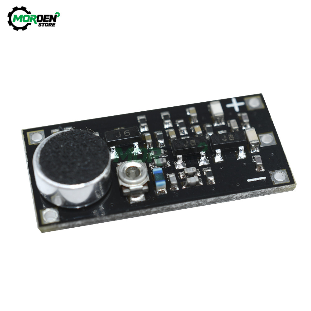800M 85-115Mhz Fm-zender Draadloze Microfoon Surveillance Frequentie Board Module Voor Arduino Verstelbare Condensator Dc 100M