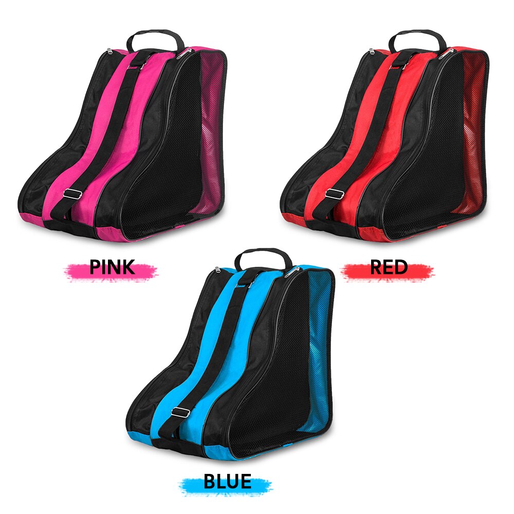 3 Layers Kids Breathable Skate Carry Bag Case for Kids Roller Skates Inline Skates Ice Skates Sports Shoes Bag Carry Bags