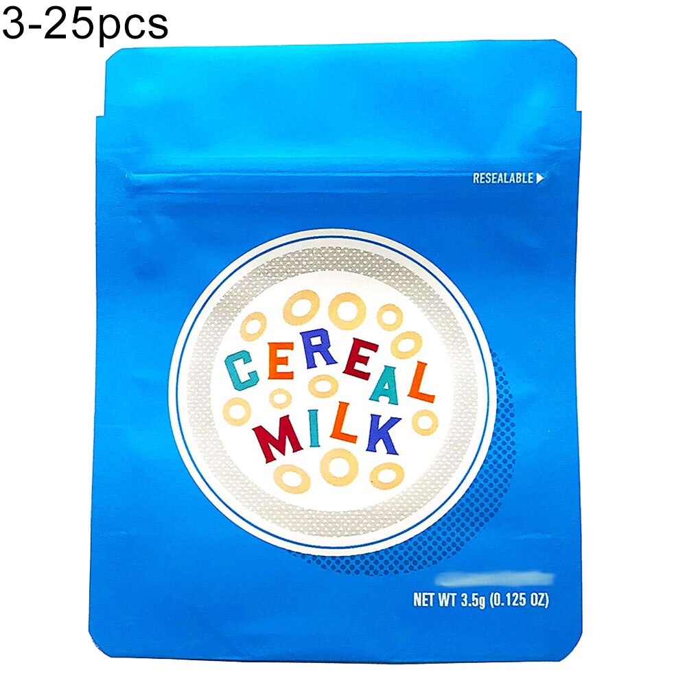 25 stuks letters print voedsel koekje opbergzakken zelfklevende zakjes plastic ziplock zakken dikke zakken verpakkingszakken zak: 3