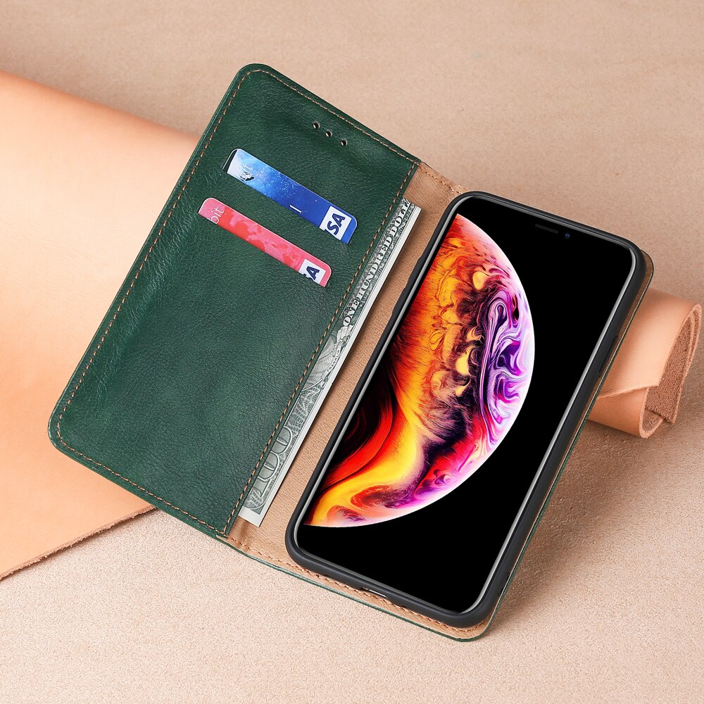 Voor Nokia 5.4 6.39 Inch Case Wallet Magnetische Leather Flip Cover Voor Nokia 5.4 Card Stand Soft Cover Luxe Mobiele telefoon Tassen