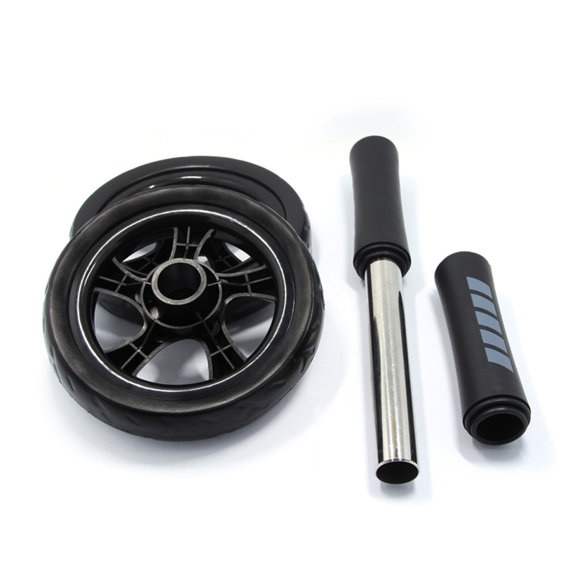 Spier Dubbele wielen Fit Wielen Geen Lawaai Abdominale Wiel Ab Roller Met Mat Voor Oefening Fitness Apparatuur Abdominale roller 1