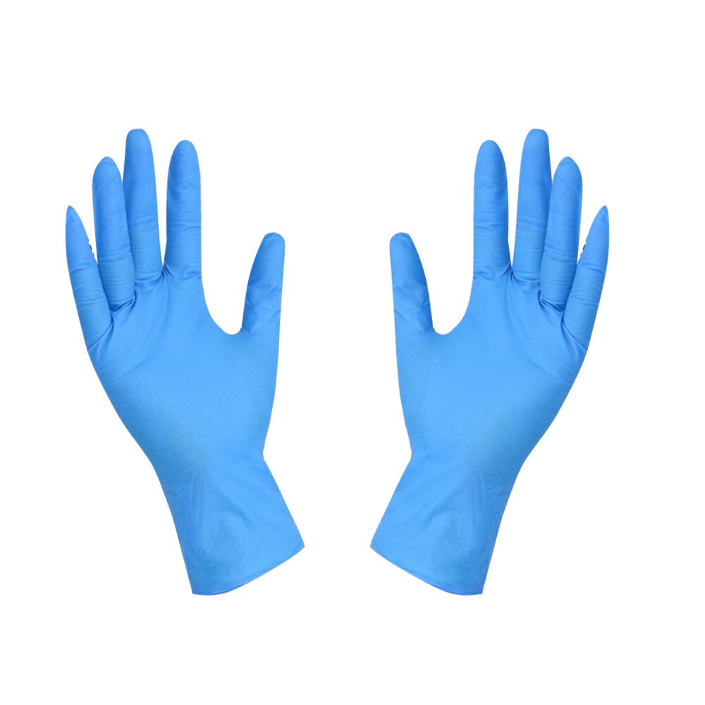 25 Pairs Disposable Nitrile Exam Gloves Powder Free Strong Non Latex Non Vinyl Disposable Gloves