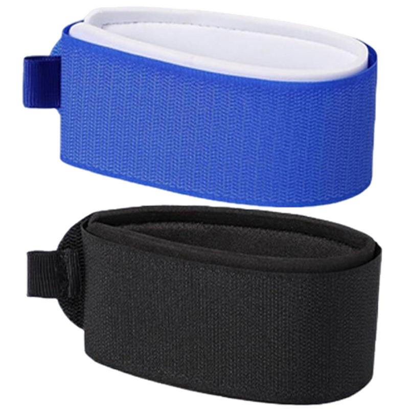 Ajustável Nylon Snowboard Strap, Ski Wraps, Fixadores Acessórios, EVA Protective Pads, Encadernação Correias