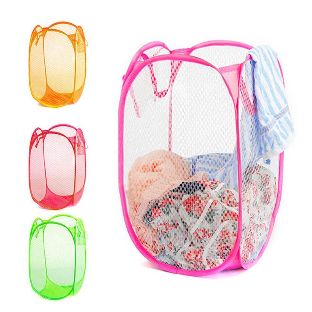 Wasmand Wasmand Speelgoed Kleding Opslag Bin Mesh Wassen Opslag Nylon